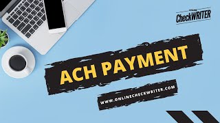 ACH Payment Same Day For Free  OnlineCheckWriter [upl. by Otirecul]