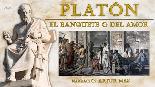 Platón  El Banquete o del Amor Audiolibro Completo en Español Voz Real Humana [upl. by Nowahs]