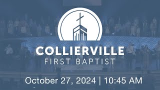 Collierville First Baptist Church  October 27 2024 [upl. by Kliment]