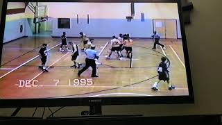 Barberton Magics Middle school Basketball vs Stow Bulldogs 1995 Highland Scots [upl. by Aveline]