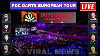 European Tour 7 Live Stream  Dutch Darts Championship  European Tour Darts Live [upl. by Zacarias764]