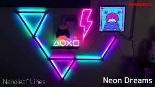 Nanoleaf Lines レビュー ナノリーフ Neon Dreams【詳しくは概要欄ブログへ】 [upl. by Shantee]