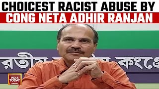 Racist amp Offensive Remarks By Adhir Ranjan Chowdhury  Cong Neta Adhir Uses Offensive N Word [upl. by Risan36]