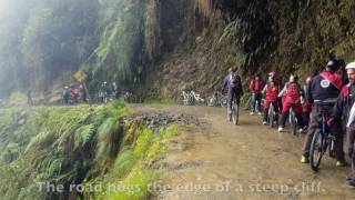 Mountain Biking Death Road Bolivia with Barracuda Biking [upl. by Gilmour795]