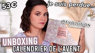 UNBOXING Calendrier de lavent Revolution 12 cases 2022 53€ [upl. by Hardin]