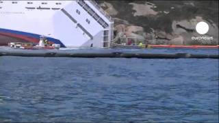 Two more bodies discovered in sunken Italian cruise ship [upl. by Aisined]