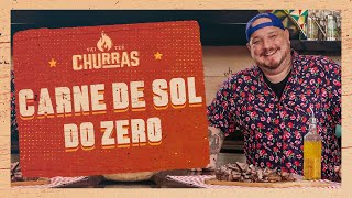 Como fazer carne de sol em casa e assar na churrasqueira [upl. by Bully]