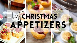 12 Best Christmas Appetizer Recipes christmas appetizers sharpaspirant [upl. by Henley]