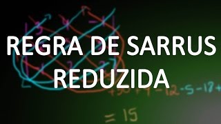 Regra de Sarrus reduzida [upl. by Otsenre]