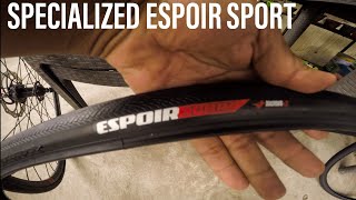 SPECIALIZED ESPOIR SPORT 700C X 25C TIRES [upl. by Ellehcyt]