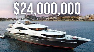 24000000 164 Trinity SuperYacht Tour [upl. by Neroled]