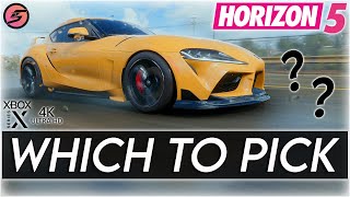 Forza Horizon 5 STARTER CARS Best Ever Forza Horizon 5 Full Game Early Access Gameplay XSX 4K [upl. by Zeret]