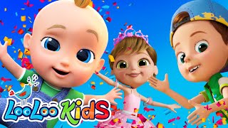 🧒Learning Songs for Toddlers  S4EP02 Dance Along Super Mix  LooLoo Kids Songs for Kids [upl. by Winni]