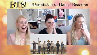 BTS Permission to Dance Reaction [upl. by Dusza]