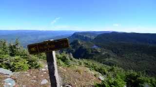 Point de vue au pic de lAube  Parc national de la Gaspésie [upl. by Koetke]