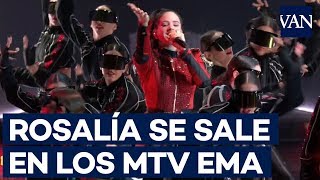 Espectacular actuación de Rosalía en los MTV EMAs [upl. by Eli44]