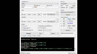 use AVRDUDESS to detect Arduino Nano [upl. by Eillah]