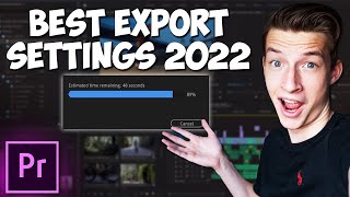 How to EXPORT for Youtube  Premiere Pro CC 2020 Tutorial [upl. by Marquita]