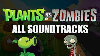 Plants vs Zombies OST all soundtracks [upl. by Kimmel]