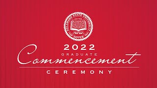 Graduate Ceremony  Delaware State University Commencement 2022 [upl. by Kipton]