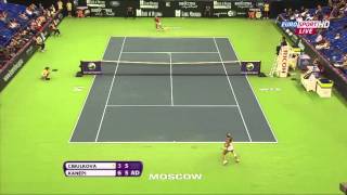 Kanepi vs Cibulkova 2011 Moscow Highlights [upl. by Filomena]