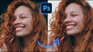 The Best Way to Select Hair  Short Photoshop Tutorial [upl. by Dleifrag]