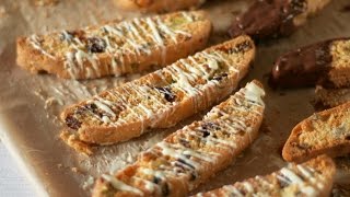 How to make the BEST BISCOTTI Recipe  Cách làm bánh quy Biscotti [upl. by Toole]