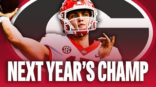 Georgia Football Will Return To The National Championship in 2024  2024 CFB Predictions [upl. by Publias]