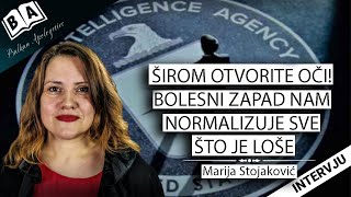 Marija Stojaković  ŠIROM OTVORITE OČI BOLESNI ZAPAD NAM NORMALIZUJE SVE ŠTO JE LOŠE [upl. by Remmer]