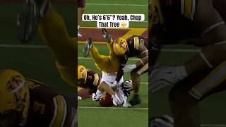 Oh He’s 6’6” Yea Chop That Tree football [upl. by Camilia]