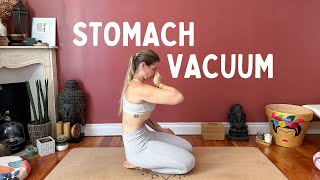 Renforcer ses muscles abdominaux profonds pour un ventre plat en 5 minutes grâce au Stomach Vacuum [upl. by Somerset]