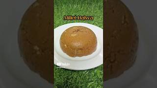 Millet Halwa 🔥🥣easycooking healthyfood viral dessert millet halwa nosugar [upl. by Nedroj]