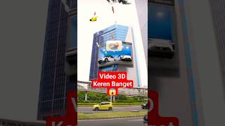 3D Billboard Jakarta 3dbillboard viralshort [upl. by Roleat]