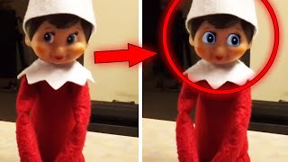 20 Times Elf On A Shelf Caught On Camera amp Spotted MOVING In Real Life [upl. by Hueston]