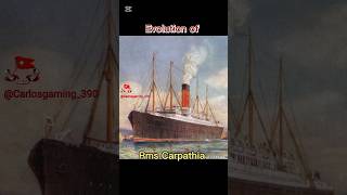 Evolution of Rms Carpathia ship history sinkingships edit [upl. by Hynes671]