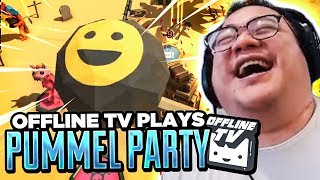 OFFLINE TV PLAYS PUMMEL PARTY Highlights feat Lily Toast Michael and Fed  Pummel Party [upl. by Rehpotsyrhc]