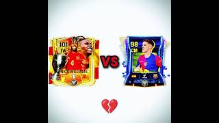 Nico Williams VS Gavi😂🔥 fcmobile eafc25 fifa viralvideo foryou shorts [upl. by Hazlip82]