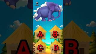 Focus Test For Genius  Focus Test focustest shorts vairalshorts elephant BrainBoosterA1 [upl. by Aicarg]