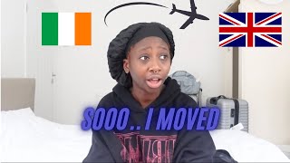 VLOG Irish girly moves to the UK  Cheers To New Beginnings 20 [upl. by Llertnov]