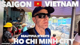 Exploring Beautiful Streets Ho Chi Minh City  Saigon Vietnam 🇻🇳 [upl. by Ak726]