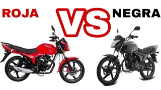 FT 150 GTS ROJA VS FT 150 GRIS Y NEGRO ITALIKA [upl. by Drannel]