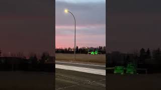 Sunset in Edmonton Alberta Canada [upl. by Solokin457]