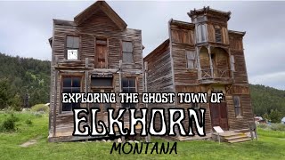 Visiting Elkhorn Ghost Town Montana [upl. by Ofloda]