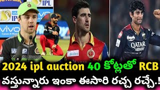 RCB Target Players in IPL 2024 Auction  2024 IPL RCB Release Players  Cricnewstelugu [upl. by Annaeg28]