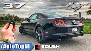 2014 FORD MUSTANG V6  ROUSH EXHAUST  POV REVIEW by AutoTopNL [upl. by Rojam]