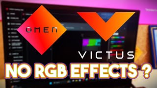 Quick Guide to get RGB Effects on HP OMEN and VICTUS [upl. by Haonam]