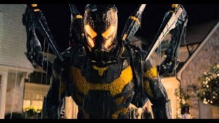 Antman vs Yellow jacket Epic Helicopter fight scene Antman 2015 movie clip [upl. by Uyr]