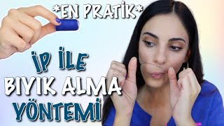 İPLE BIYIK ALMANIN EN KOLAY YOLU❗️ KAŞLARIMI NASIL ŞEKİLLENDİRİYORUM❓ [upl. by Enelrihs517]