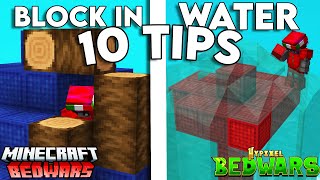 10 PRO Tips amp Tricks For Minecraft Bedwars Tutorial  Guide [upl. by Niarfe780]