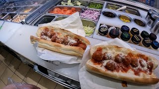 Subway POV Meatball subs amp More rush [upl. by Bakeman723]